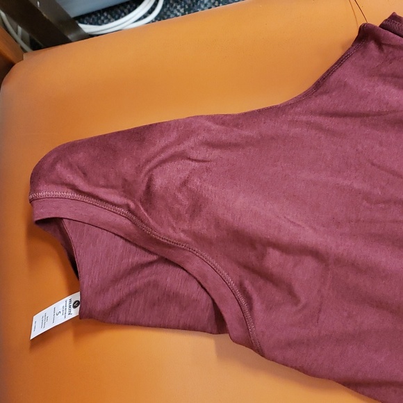 Velocity burgundy long sleeve active wear shirt.size small - Picture 2 of 9